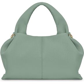 oscaurt Purses and Handbags for Women Trendy Dumpling Cloud Bag Chic PU Leather Tote Shoulder Bag with Removable Strap