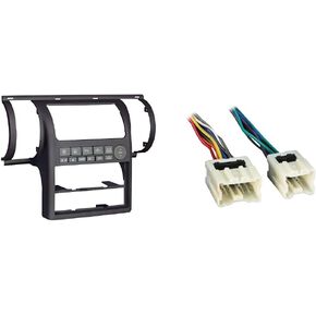 مجموعة تركيب Metra 99-7604B أحادية/مزدوجة DIN لسيارة إنفينيتي G35 2003-2004، أسود