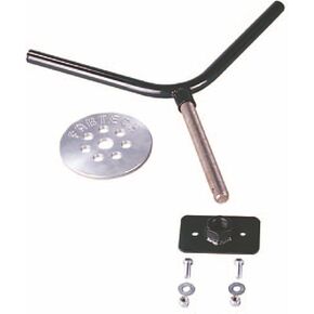 Fabtech - FTT10001BK Spare Tire Mount, Black