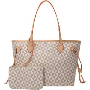BTYAW Handbags for Women Designer Fashion Purses Top Handle Satchel Shoulder Bags 2pcs with Small Wallet