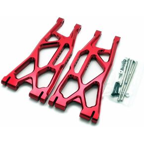 Aluminum Alloy Lower Arms - 1PR for Traxxas X-MAXX XMAXX 7730 7731 Red
