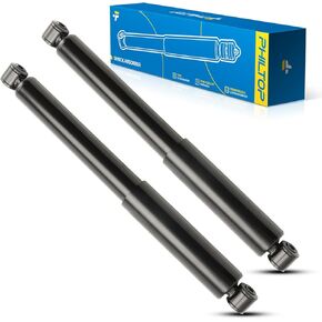 PHILTOP Rear Struts Shock for Uplander, Venture, Montana, Silhouette, Terraza, Aztek, Relay, Trans Sport, Shock Absorber 37156 * 2, Struts with Coil Spring SAA00L 2 Pcs