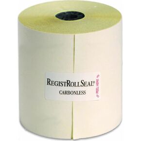 NCCO Register Rolls - POS Kitchen Receipt Paper – 2 Ply Carbonless – 3" x 100’ – (1 Case of 30 Rolls) – Item 2300SP
