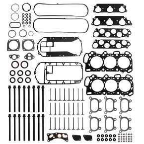 Engine Head Gasket Set with Head Bolt,Valve Cover Gasket,for Acura MDX TL RL 3.5L 2003-2008,for Honda Pilot Odyssey 3.5L 2005-2010, HS26265PT,HS26265PT-1,ES71329-1