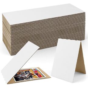Golden State Art, 4x6 Trading Card Rigid Mailer, 50 Packs (Hold 50 Cards) Sports Card Cardboard Sheet, Graded Card Shipping Protectors, Corrugated Box Mailer for Sports Trading Cards