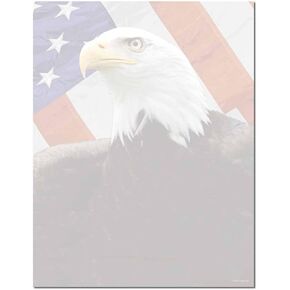 Patriotism Letterhead Laser & Inkjet Printer Paper (25 Sheets)