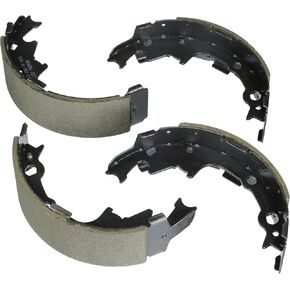 BOSCH BS538 Blue Drum Brake Shoe Set - Compatible With Select Chrysler Town & Country; Dodge Caravan, Grand Caravan, Dakota; Jeep Cherokee, Commanche, Wagoneer, Wrangler; Plymouth Voyager + More; REAR