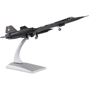 1/144 SR71 Skunk High-Altitude Reconnaissance Aircraft Metal Fighter Military Model Diecast Plane Model for Collection or Gift