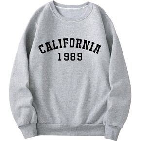 Men's Graphic Sweatshirt Long Sleeve Crewneck Casual Drop Shoulder Pullover Tops