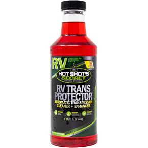 Hot Shot's Secret RV Trans Protector Automatic Transmission Cleaner and Enhancer 1 Quart Bottle