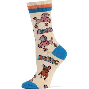 ooohyeah Women's Novelty Funny Crew Socks, Fun Animal Crazy Dress Socks Gifts for Dog Lover, Fits Women's Shoe Size 5-10 in Kuwait