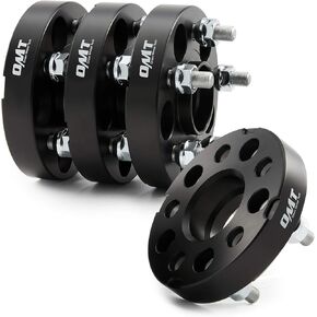 Orion Motor Tech 5x100 Wheel Spacers, 1 inch Wheel Adapters with Studs Compatible with Subaru Outback Subaru Forester Subaru Impreza Subaru Crosstrek Scion FR-S More, 25mm Spacer Kit, Set of 4
