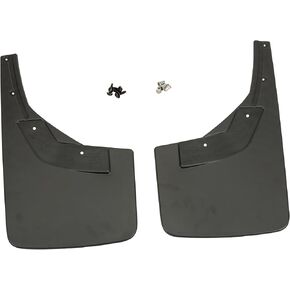 GM Accessories 22894859 Front Flat Splash Guards in Black