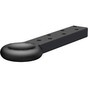 CURT 48510 Black Steel Pintle Hitch Lunette Ring 3-Inch ID, 22,000 lbs