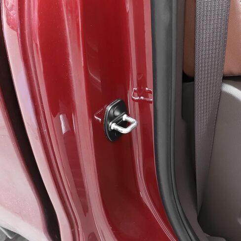 JWWY غطاء قفل الباب الكسوة لـ 2014-2024 Chevy Silverado GMC SIERRA 2014-2024+ Chevy Colorado GMC CANYON الملحقات الخارجية أسود 4 قطع in Saudi Arabia