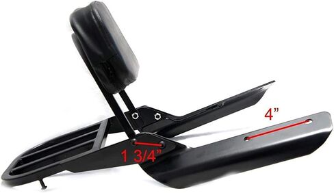 مسند ظهر أسود سيسي بار + وسادة رف الأمتعة لهوندا CTX700/D CTX700N/ND 2014-2020 in Kuwait