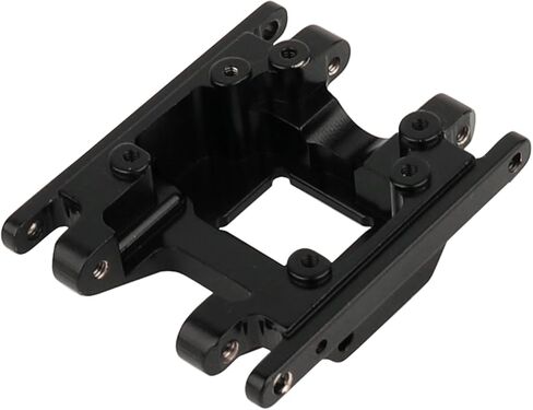 TRX4M Brass Black Coating Skid Plate Transmission Mount for 1/18 TRX-4M RC Crawler Car K10 High Trail F150 Bronco Defender Metal Upgrade Parts in Saudi Arabia