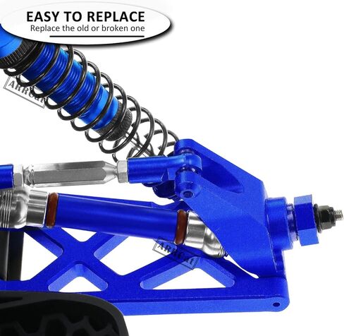 Suspension A-Arms for 1/10 Vorteks 3s Blx 550/Granite 3s Blx 550/Senton 3s Blx 550,4PCS Aluminum Alloy Front Rear Suspension A-Arms Hop Ups,Replacement of AR330516 AR330443,Navy Blue in Saudi Arabia