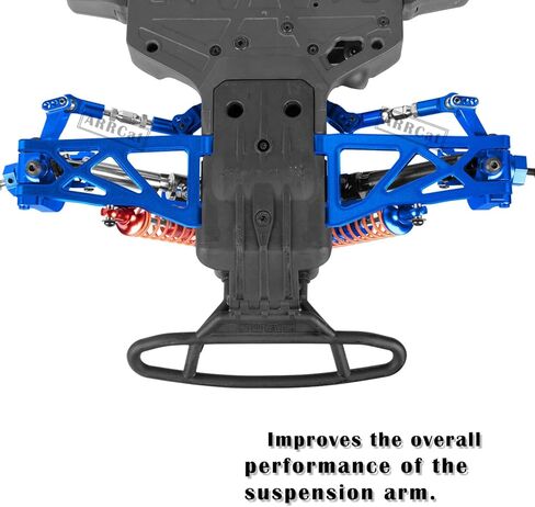 Suspension A-Arms for 1/10 Vorteks 3s Blx 550/Granite 3s Blx 550/Senton 3s Blx 550,4PCS Aluminum Alloy Front Rear Suspension A-Arms Hop Ups,Replacement of AR330516 AR330443,Navy Blue in Saudi Arabia