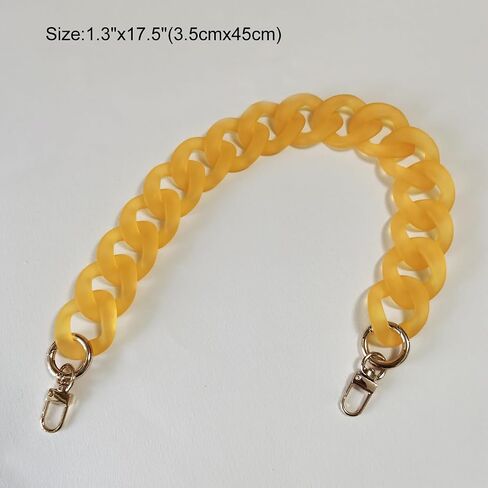 Acrylic Resin Chain Strap for Purse Replacement Chain Strap for Purse Evening Clutch Bag Fashion Handbag DIY Chain in Saudi Arabia