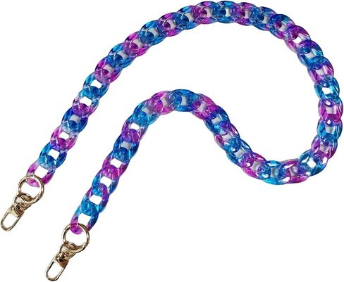 Acrylic Resin Chain Strap for Purse Replacement Chain Strap for Purse Evening Clutch Bag Fashion Handbag DIY Chain in Saudi Arabia