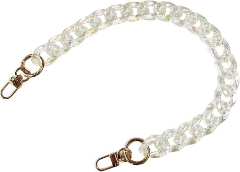 Acrylic Resin Chain Strap for Purse Replacement Chain Strap for Purse Evening Clutch Bag Fashion Handbag DIY Chain in Saudi Arabia