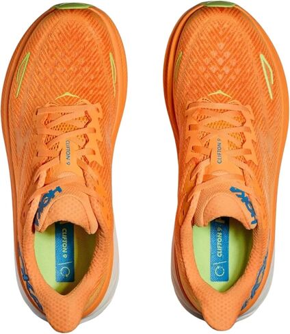 حذاء رياضي رجالي من Hoka Clifton 9، سولار فلير/ليتس، 11 in Saudi Arabia