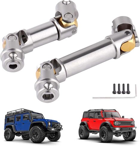 عمود محرك فولاذي أمامي وخلفي مركزي لترقيات الزاحف TRX4M 1/18 RC in Kuwait