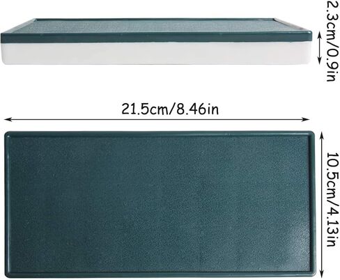 Plastic Paint Palette Paint Tray with Soft Lid 24 Wells Paint Saver Palette for Watercolors, Gouache, Acrylic and Oil Paint in Saudi Arabia
