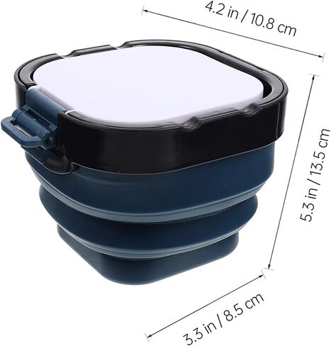VICASKY Paint Mixing Case Paint Brush Basins 3 in 1 with Mixing and Washing Container Foldable Pigment Pen Washing Bucket Portable Bucket Paint Box Packing Box (Black) in Saudi Arabia
