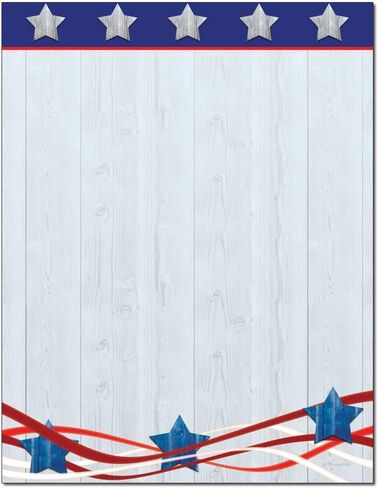 Patriotism Letterhead Laser & Inkjet Printer Paper (25 Sheets) in Saudi Arabia