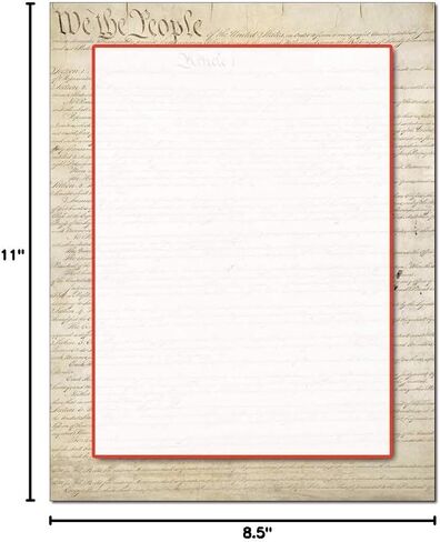 Patriotism Letterhead Laser & Inkjet Printer Paper (25 Sheets) in Saudi Arabia