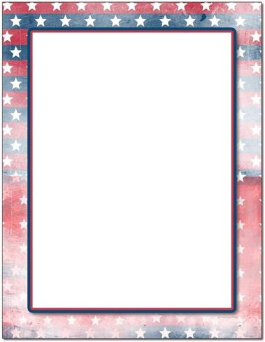 Patriotism Letterhead Laser & Inkjet Printer Paper (25 Sheets) in Saudi Arabia
