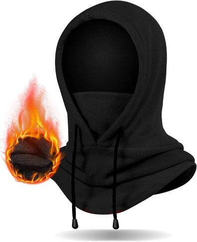 Winter Balaclava Ski Mask: Hood Hats Fleece Balaclava Face Mask Men Women Warm Face Cover for Cold Weather Gear in Saudi Arabia