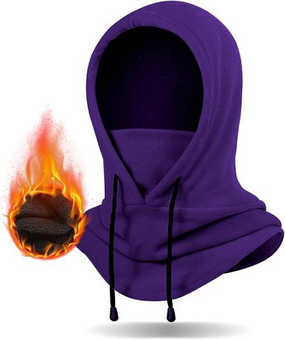 Winter Balaclava Ski Mask: Hood Hats Fleece Balaclava Face Mask Men Women Warm Face Cover for Cold Weather Gear in Saudi Arabia