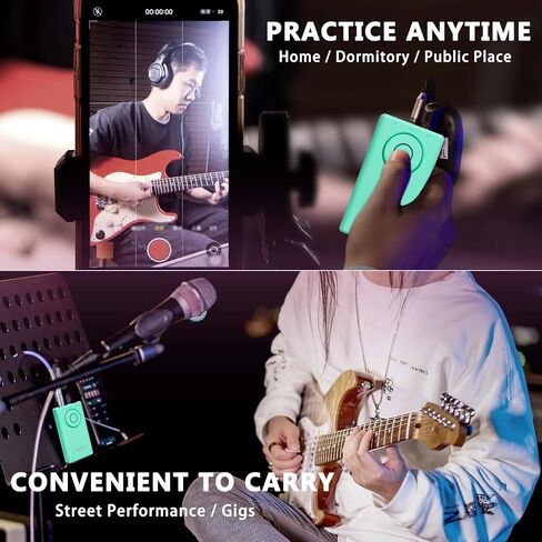 MOOER S1 Multi-Effects Processor, Stereo Electric Guitar Pedals with Wireless Footswitch Controller 2 IN 1 126 Guitar Effects Tuner 10 Metronome 40 Drum Machine 80s Looper OTG USB Recording in Saudi Arabia