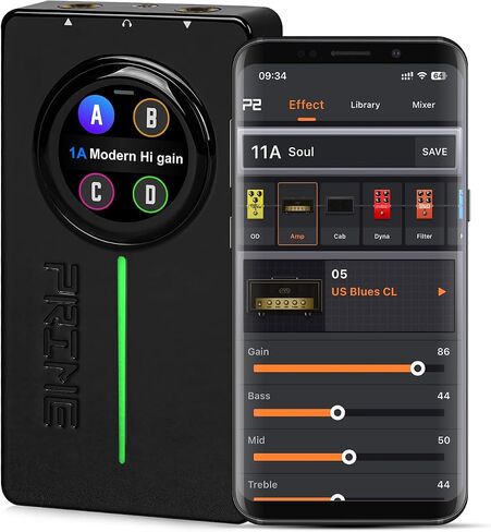 MOOER S1 Multi-Effects Processor, Stereo Electric Guitar Pedals with Wireless Footswitch Controller 2 IN 1 126 Guitar Effects Tuner 10 Metronome 40 Drum Machine 80s Looper OTG USB Recording in Saudi Arabia