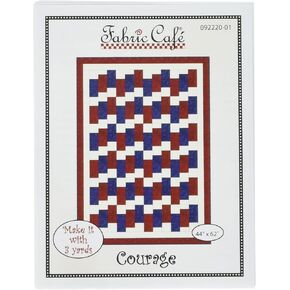 Fabric Cafe Courage Pattern, Multi
