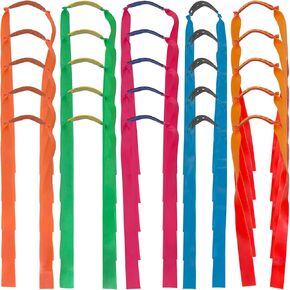 25 Pcs Slingshot Flat Rubber Band Sets 0.5-1mm Thickness, Flat Hunting Catapult Elastic Sling Shot Replacement Bands for Outdoor Catapult Shooting (0.5/0.6/0.7/0.8/1.0mm)