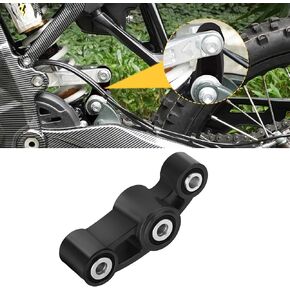 Rear Progressive Suspension Link For Sur-Ron Ultra Bee, Reinforced Aluminum Suspension Linkage Lowering Kit, High Toughness Rear Shocks Progressive Mount for Electric Dirt Bike Sur Ron (Black)