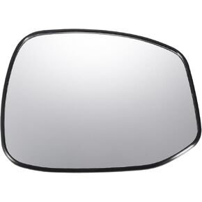X AUTOHAUX Car Rearview Right Passenger Side Mirror Glass Replacement W/Backing Plate Non-heated White Glass for Honda Civic 2012-2015 for without Lamp Model