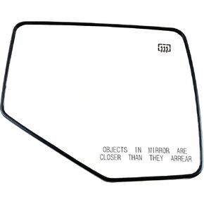 Passenger Right Side Heated Mirror Glass Compatible with Ford Explorer 2006-2010, Mercury Mountaineer, Sport Trac Right Side Heated Mirror Glass