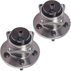 KEYOOG 2Pcs 512403 (For FWD With 1.8L 1798cc and 4-Wheel ABS,5 Lug) Rear Wheel Hub and Bearing Assembly Fit For 2009-2010 Po-ntiac Vibe [2009-2018 To-yota Corolla ] 09-13 Matrix