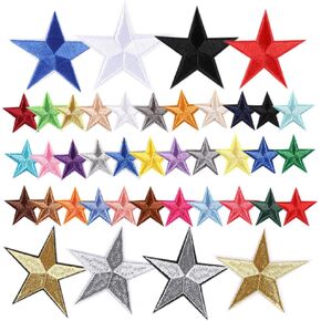 20Pcs Sport Iron on Patches for Hat Clothes Jeans Backpacks, Sew on Embroidery DIY Applique Patches (Sports)