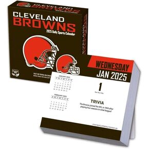 Turner Sports Cleveland Browns 2025 Box Calendar (25998053035)