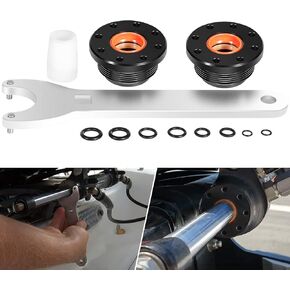 Bonbo HC5345 Seal Kit Compatible with SeaStar Hydraulic Steering Cylinder Seal Kit with Pin Wrench HS5157 fits HC5340, HC5341, HC5342, HC5343, HC5344, HC5345,HC6750, HC6751