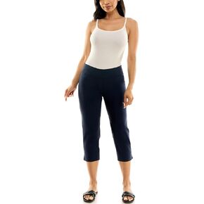 Zac & Rachel Women's Pull-on Slim Leg Crop Pant