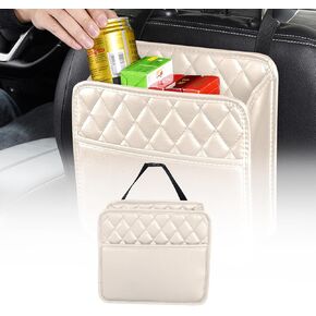 Car Seat Back Hanging Bag,Car Seat Back Organizer Leather,Backseat Car Organizer,Car Storage Organizer Back Seat Hanging,Universal Car Seat Organizer(Black,1PC)