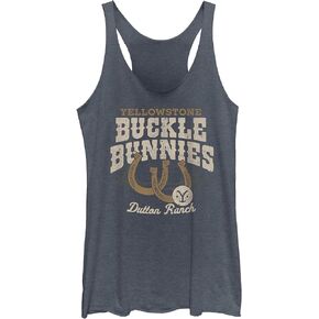 Fifth Sun Girls' Y Yellowstone Buckle Women's Racerback Tank Top