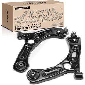 A-Premium 2 x Front Lower Control Arm, with Ball Joint & Bushing, Compatible with Hyundai Sonata 2015, Tucson 2016-2021, Kia Optima 2016-2020, Sportage 2017-2021